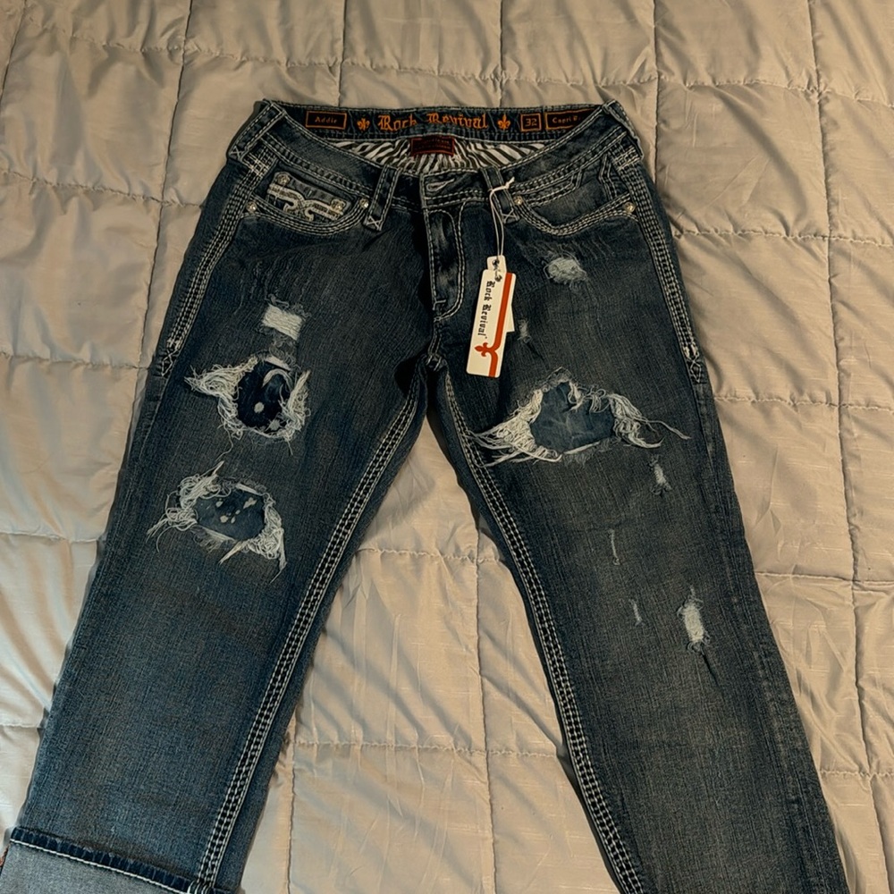 NWT Rock, revival, easy fit Capri